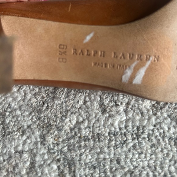 Ralph Lauren Brown Heeled Shoes - Picture 5 of 5